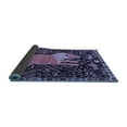 thumbnail image 2 of Ahgly Company Indoor Square Animal Blue Traditional Area Rugs, 5' Square, 2 of 4
