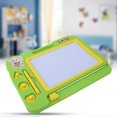 thumbnail image 4 of Children Drawing Board Puzzle Early Education Learning Black Plastic Writing Magnetic SketchpadCyan, 4 of 4
