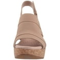 thumbnail image 2 of Clarks Womens Annadel Ivory Open Toe Casual Platform Sandals, 2 of 5