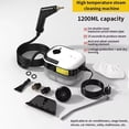 thumbnail image 6 of High Pressure Steam Cleaner with 6 Adjustable Levels & 15-Second Fast Heating, 1.2L Large Water Tank Portable High-Temperature Bathroom Strong Steamer for Kitchen Oil Car Cleaning, 6 of 8