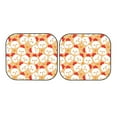 thumbnail image 7 of Goofa Cartoon Chicken Pattern 2 Piece Car Windshield Sun Shade Foldable | Front Windshield Shade for Sun, Heat and UV Rays | Sunshade for Car Front Window-Large, 7 of 7