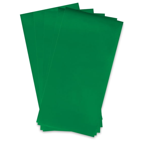 iCraft Deco Foil - Green, 6" x 12",  5 Sheets