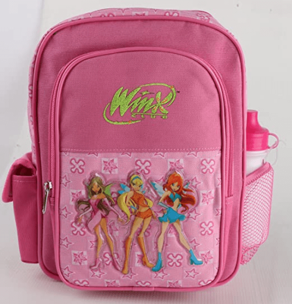 Cute Childrens Adjustable Backpack Princess Pink Navy Blue Childrens Bag