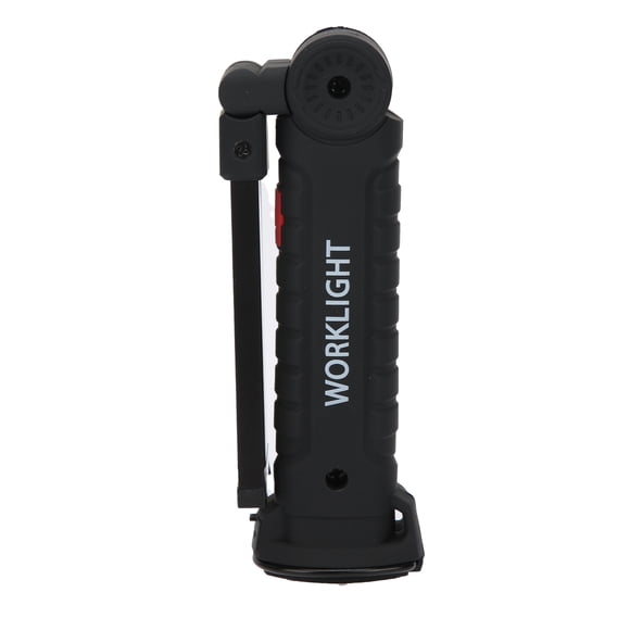 "Portable Magnetic COB/LED Work Light - 3-Level Brightness, USB Rechargeable & Foldable for Emergency, Auto Repair & Home Use"