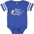 thumbnail image 3 of Inktastic Tennessee Home is Where The Heart is with Watercolor Floral Girls Baby Bodysuit, 3 of 5