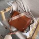 thumbnail image 4 of Bolso Bandolera Couro Piel Para Mujer Gran Capacidad Cafe, 4 of 5
