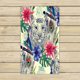 thumbnail image 1 of ABPHQTO Tigre blanco cabeza flores plumas hojas Ganesha elefante toallas playa baño piscina Sprot viaje mano Spa toalla 40x70 cm, 1 of 1