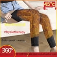 thumbnail image 3 of Rodilleras calefactables extendidas para hombres y mujeres, rodilleras para articulaciones cálidas, seda de látex, rodilleras para mediana edad, 3 of 5