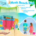 thumbnail image 3 of Castillo de arena FUSPWEAO de Beach Toys para niños con balde y bolsa, 3 of 6