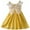 Yellow, variant on MHZLDYZ Summer Clothes for Girls Cotton Summer Children's Dress Girls Princess Dress Butterfly Net Red foreign Style Children's Skirt Children's Clothing Girls Outfits Size 7/8 (A,110)