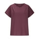 thumbnail image 4 of Vestidos Casuales Para Mujer, Blusas De Mujer De Moda Moda de verano para mujer, cuello en V, ocio, manga tres cuartos, color liso, 4 of 6