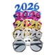 thumbnail image 5 of 4 gafas de plástico 2026: gafas de sol con purpurina para Año Nuevo 2026, gafas de graduación, accesorios para fotomatón., 5 of 8