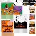 thumbnail image 3 of 100 PCS Halloween Treat Ziplock bags Self-sealing Candy Cookie Goody Small Gift Wrap Bags for Halloween Party Favors Supplies Decorations Pouches Table Decor, 3 of 7