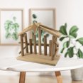 thumbnail image 4 of 1pc Nativity Scene Statue Manger Ornament Crafts Desk Decor wide, 4 of 8