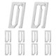 thumbnail image 2 of 10pcs Barber Cape Buckle Barber Cape Hooks Replacement Barber Cape Strap Hook Barber Cape Adjuster, 2 of 4
