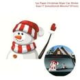 thumbnail image 1 of Christmas Car Sticker Car Styling Windshield Santa Cute Window Decals Car Wiper Sticker Rear Windshield Decoration, 1 of 6