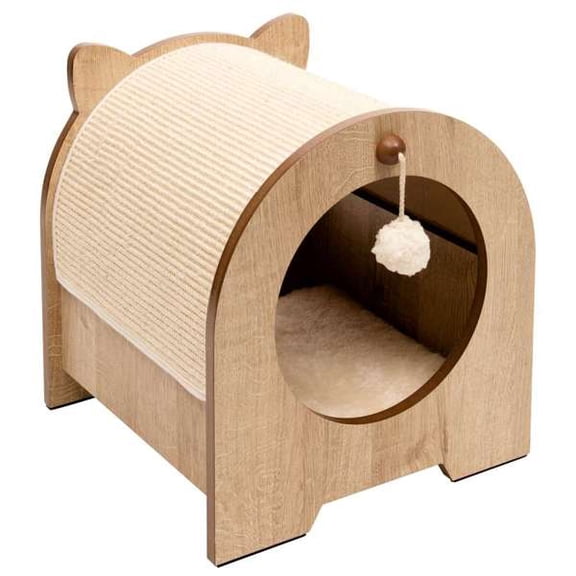 Catit Vesper Minou Bench Scratcher Cat Furniture, 36.5cm x 40.5cm x 36cm