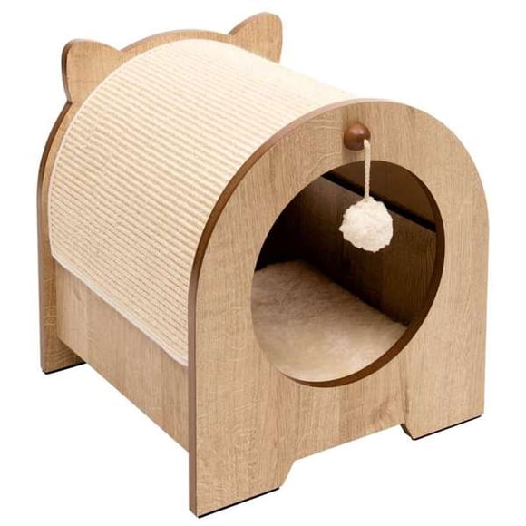 Meuble à griffer Minou Vesper, 36.5cm x 40.5cm x 36cm
