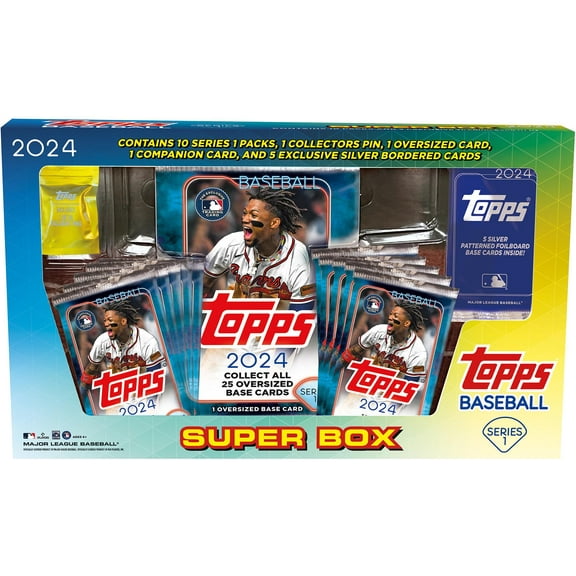 2024 Topps Series 1 Baseball Factory Sealed Super Box