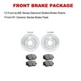 thumbnail image 4 of R1 Concepts Front Brakes and Rotors Kit |Front Brake Pads| Brake Rotors and Pads| Ceramic Brake Pads and Rotors  - FES.67015.02, 4 of 7