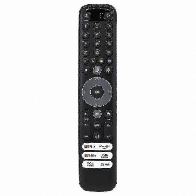 Universal Remote Control for 50-75" 4K TVs, Replacement for TCL C645/C745/C845 Models