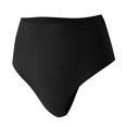 thumbnail image 5 of Defitshape Women's High Waist Shapewear Shorts Tummy Control Thong Body Shaper Panties Stomach Slimming Tight Firm Postpartum Underwear Black Medium, 5 of 5
