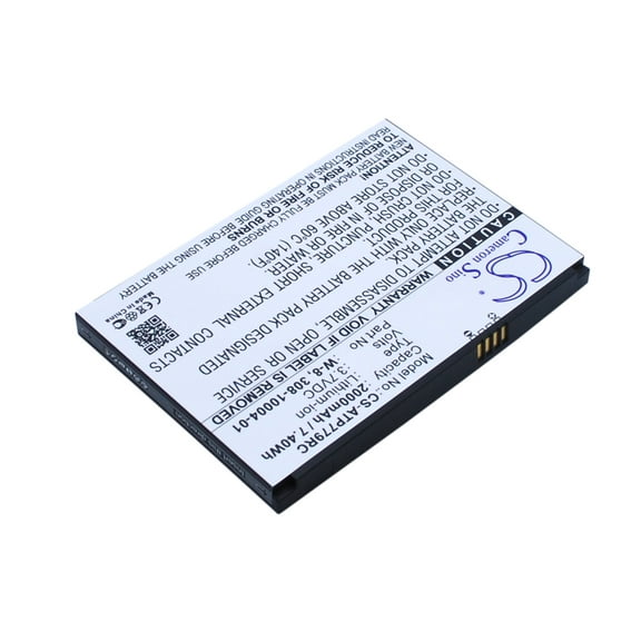 2000mAh 308-10004-01, W-8 Battery for AT&T BoostMobile Netgear AirCard 779S 4G, 779S, AC779S, Fuse 779, NTGR779ABB