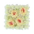 thumbnail image 4 of Fondo fotográfico con panel de flores artificiales, panel floral DIY para boda champán, 4 of 9