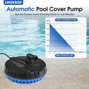 Automatic Pool Cover Pump, 1500 GPH, Automatic