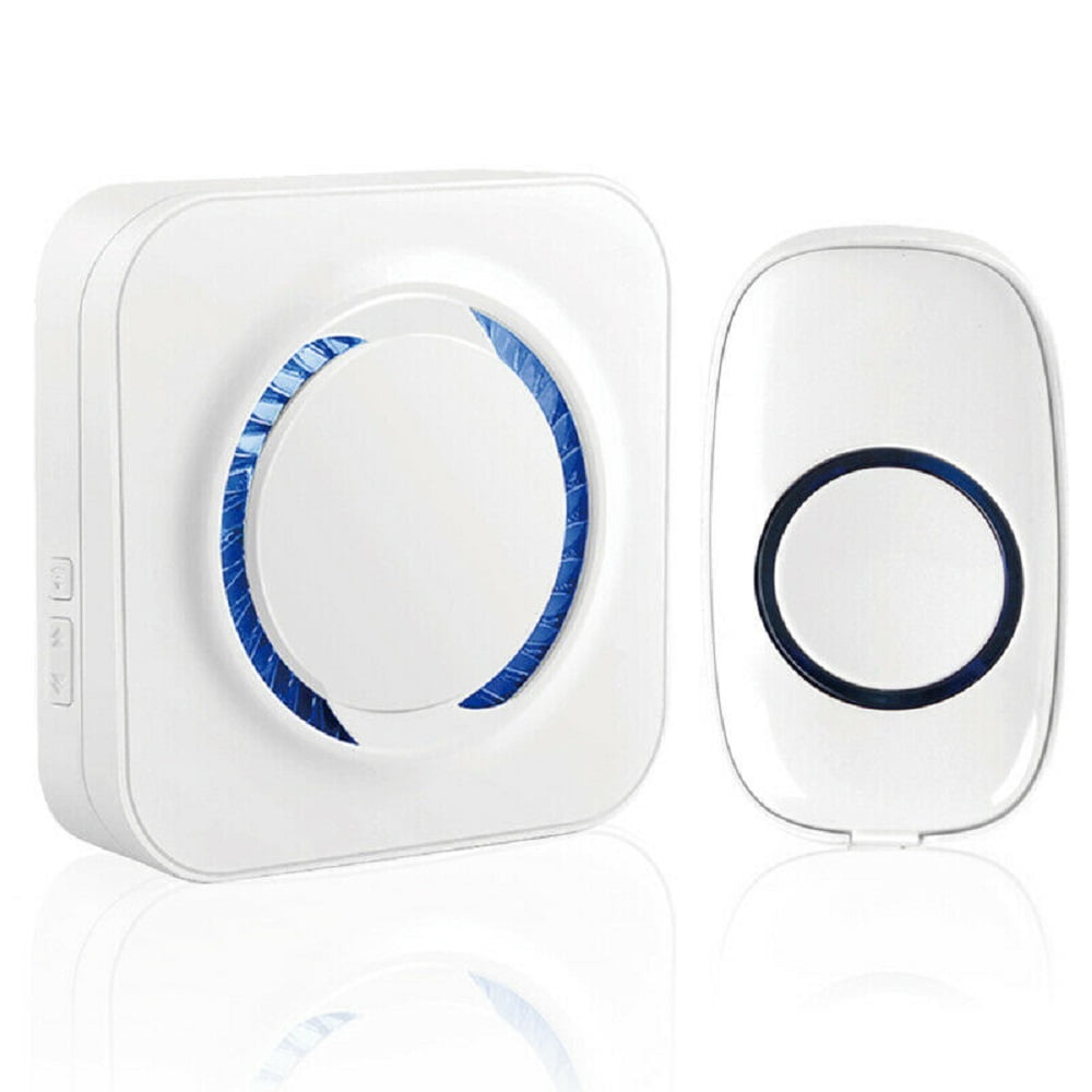 Wireless Doorbell Waterproof Cordless Smart Home Door Bell Chime Kit 32 Chimes 