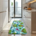 thumbnail image 4 of Sky Blue Floating Island Dinosaurs Pattern Kitchen Rug Mat,Kitchen Runner Rugs Non Skid Washable,Decorative Kitchen Floor Mats for Kitchen,Sink,Laundry,17"x47.2", 4 of 7