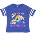 thumbnail image 3 of Inktastic It's My 4th Birthday Unicorn Boys or Girls Toddler T-Shirt, 3 of 5