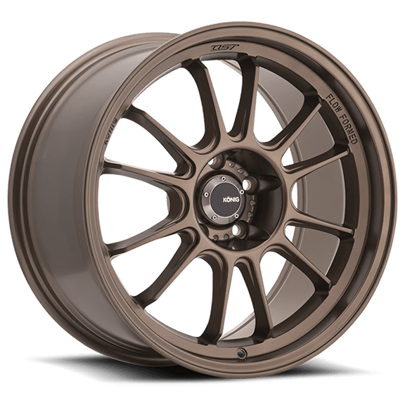 1 Konig 18x8.5 5X4.50 35 47BZ Hypergram Race Bronze Wheel Rim