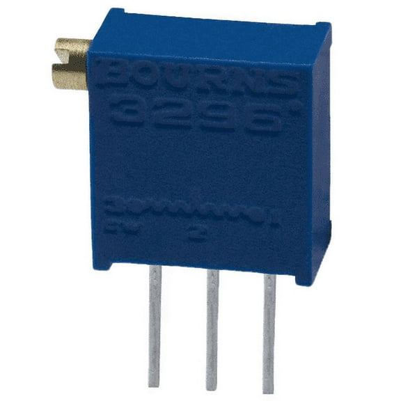 3296X-1-501  Trimmer 500 Ohms 0.5W Potentiometer Cermet Pin Side