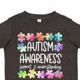 thumbnail image 4 of Inktastic Autism Awareness Support and Understanding Puzzle Pieces Boys or Girls Toddler T-Shirt, 4 of 5