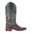 thumbnail image 5 of Corral Women's Exotic Full Quill Ostrich Western Boot Broad Square Toe - A4059 7 M  US, 5 of 5