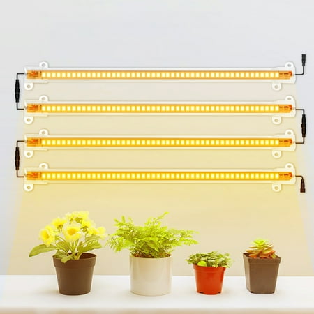 

LINASHI 50cm Household Plant Grow Light Good Heat Dissipation Flame Retardant Long Service Life Practical LED Grow Light for Pot Plants