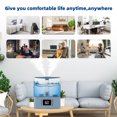 thumbnail image 6 of Mistvibe 6L Ultrasonic Cool Mist Humidifier for Bedroom Large Room, 3‑Level Mist, 360° Rotatable Nozzle, Quiet Humidifier for Home Office Nursery White, 6 of 8