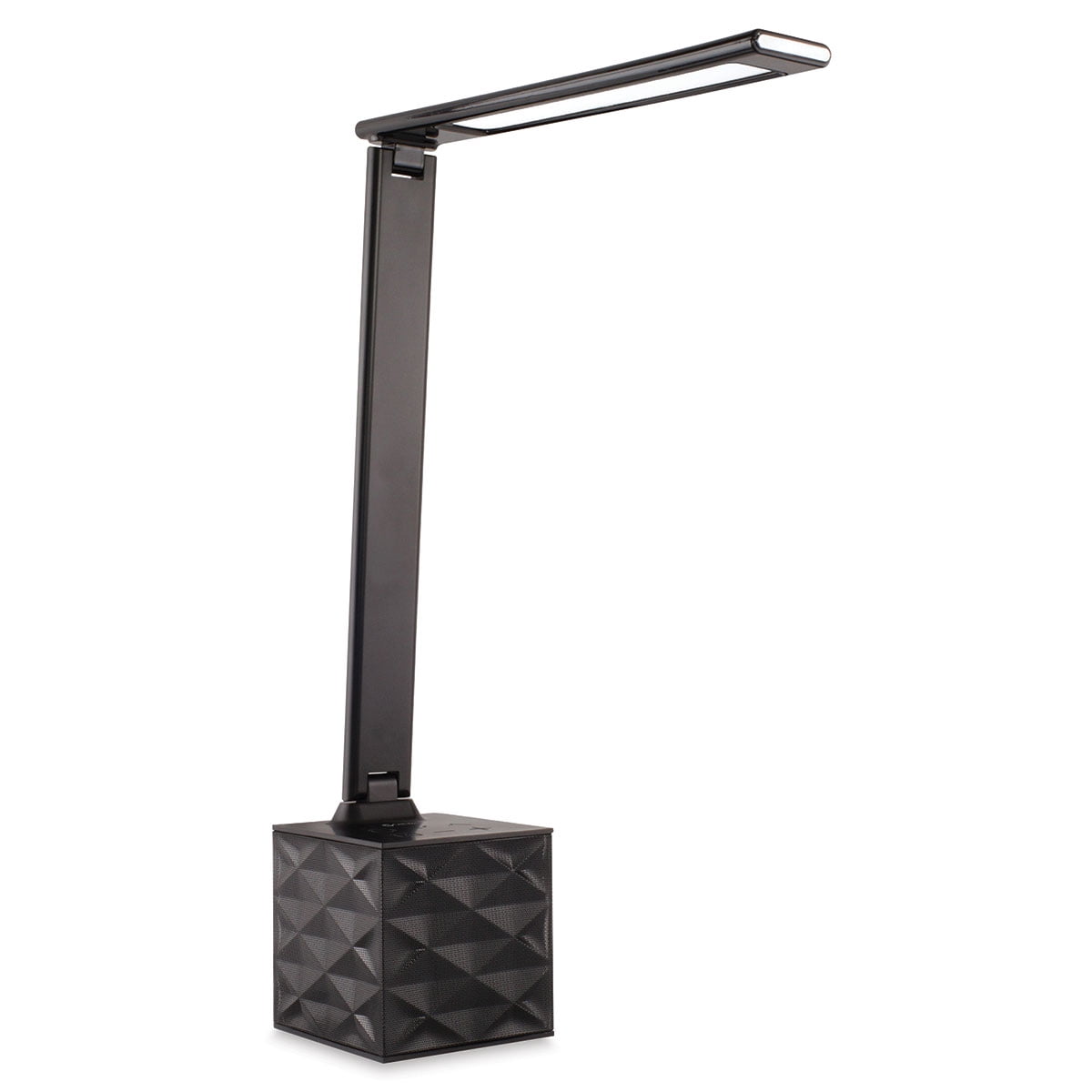 OttLite LED Bluetooth Speaker Desk Lamp Black