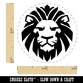thumbnail image 2 of Regal Lion Head Self-Inking Rubber Stamp Ink Stamper - Black Ink - Mini 1/2 Inch, 2 of 7