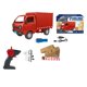thumbnail image 4 of Camión de juguete a escala 1/16, juguete educativo de coordinación mano-ojo, actividades, coche RC Rojo, 4 of 7