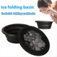 thumbnail image 3 of Lavabo de Belleza para Baño de Hielo , Lavabo de Maquillaje, Lavabo Plegable para Terapia de Hielo , Color Negro., 3 of 5