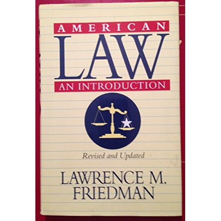 American Law: An Introduction [Hardcover - Used]