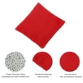 thumbnail image 4 of Uxcell Cornhole Bean SandBags Set Canvas Outdoor Party Hand Tossing Game, 20 Pack Red Yellow, 4 of 6