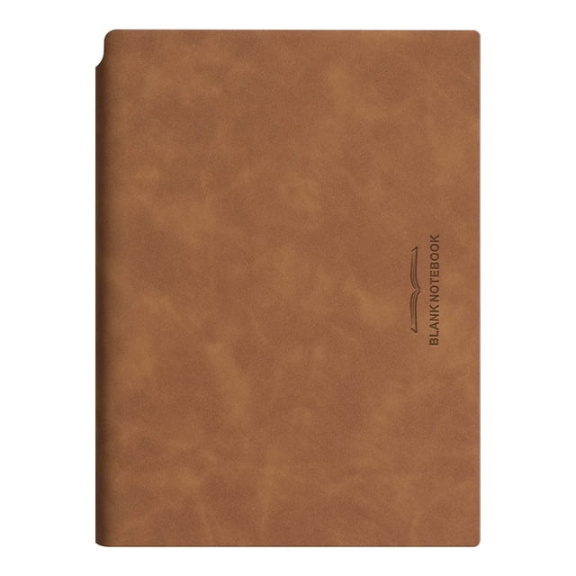 Blank Writing Pad, LQIDESHIP Vegan Leather Journals for Office Plan Work Schedule, Office Work Journal