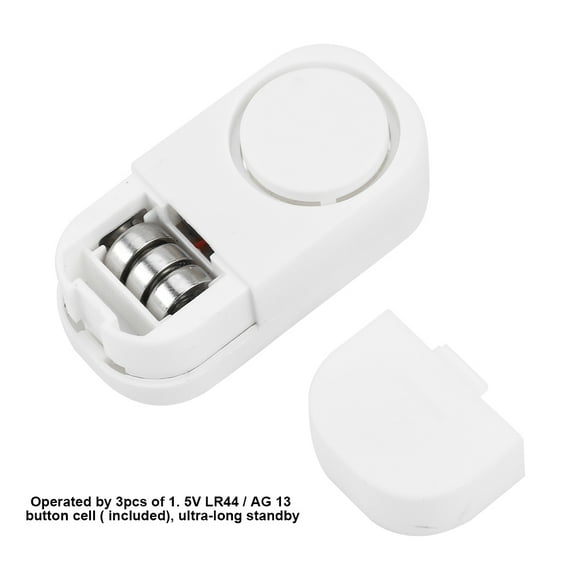 Window Alarm Sensors, Door Alarms For Home Door Stop Alarm 6.5x3.1x2cm Home Window Door Entry  Sensor Burglar Security Alarm System For Families, Apartments, Mobile Homes