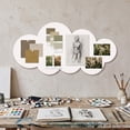 thumbnail image 5 of Cloud Shaped Bulletin Board Adhesive Pin Board Wall Mount Display Board, Cute Cloud-Shaped Thick Board for Photos Notes and Reminders, No-Drill Wall Decor for Kid Room Study and Office Display, 5 of 6