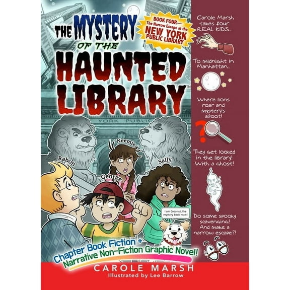 The Mystery of the Haunted Library The Narrow Escape at the New York Public Library, (Paperback)