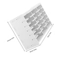 thumbnail image 2 of Phenofice Portable Wood Cd Case White Compact Lightweight Media Storage Box for Home Office Use, 2 of 8
