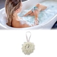 thumbnail image 2 of Unique Bargains Bath Shower Sponge for bathroom 4.72"x4.72" 1 Pc Light Green,Beige, 2 of 6